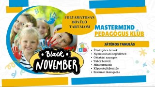 MasterMind Klub -segédanyagok, tudásanyagok