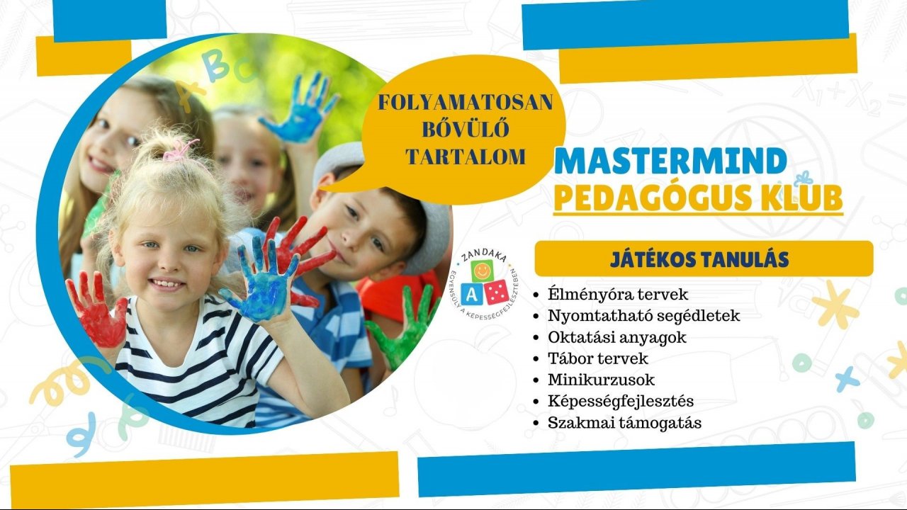 MasterMind Klub -segédanyagok, tudásanyagok