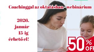 Coachinggal az oktatásban - webinárium