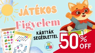 Játékos kártyák a koncentrációért - pdf