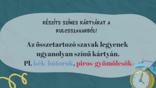 Válogasd szét és alkoss valamit