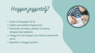 Hatékony jegyzetelés